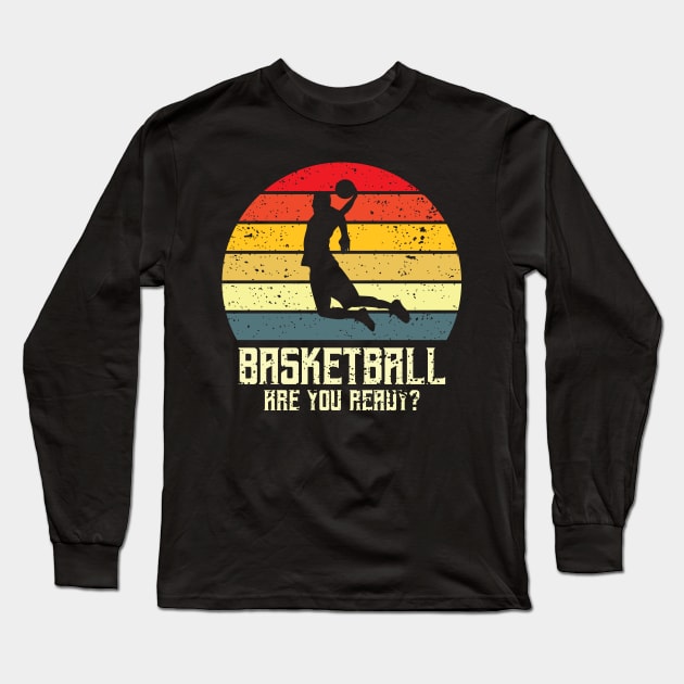 Basketball player Long Sleeve T-Shirt by HANART